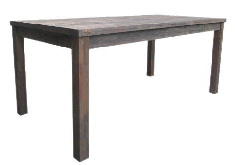 Burma Matbord 180 cm brunbetsat tr� + Reng�ring f�r m�bler